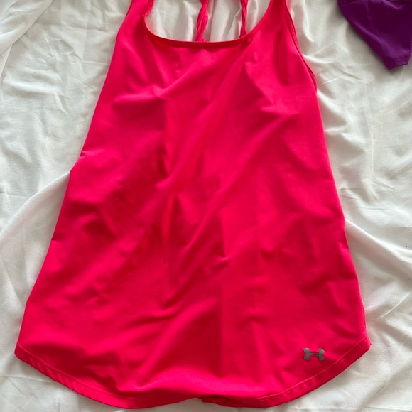Under Armour Bright Pink Athletic Tank - Picture 1 of 2
